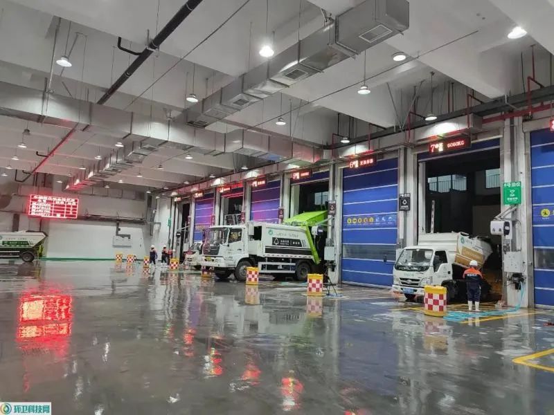 福州最大半地下式垃圾轉運站