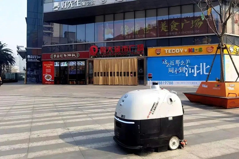 玉龍環保：AI+無人駕駛環衛試點4