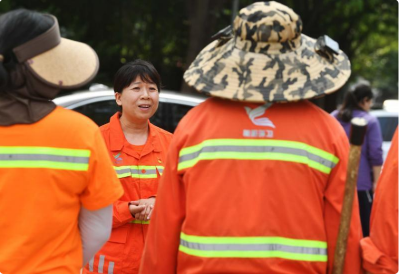 玉龍環保：朝陽區環境衛生服務中心四隊二分隊分隊長田曉靜