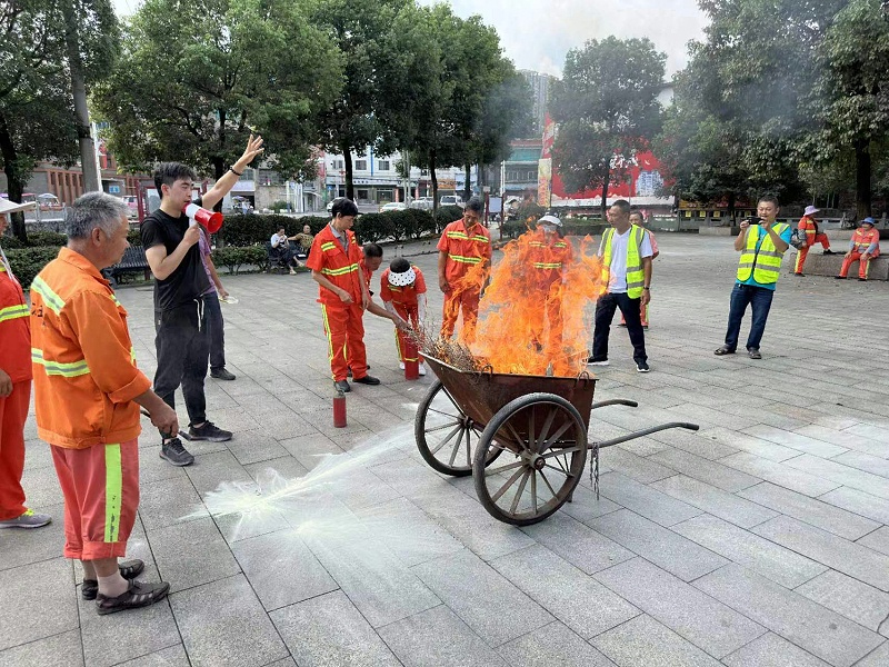 玉龍環保：金沙分公司消防演練